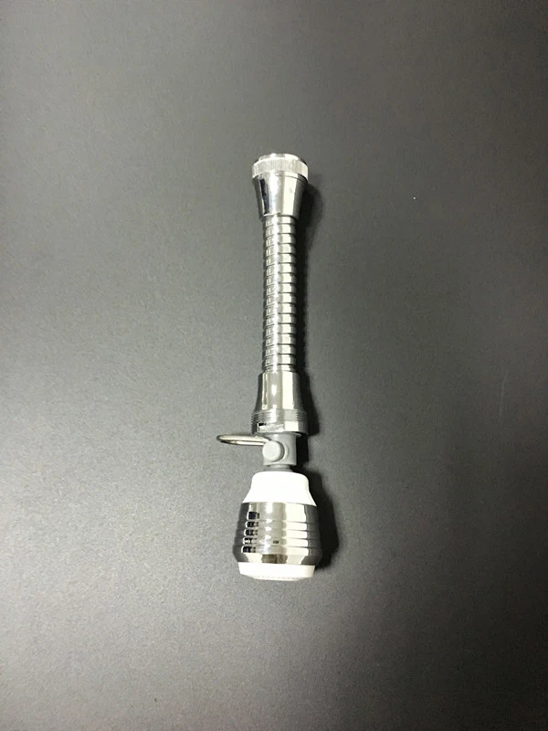 2 Functions Water Saving Sink Faucet Aerator With 360° Swivel Hose